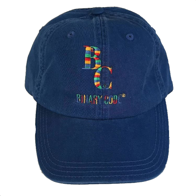 B1NARY C0DE Multi color Dad Hat $24.99